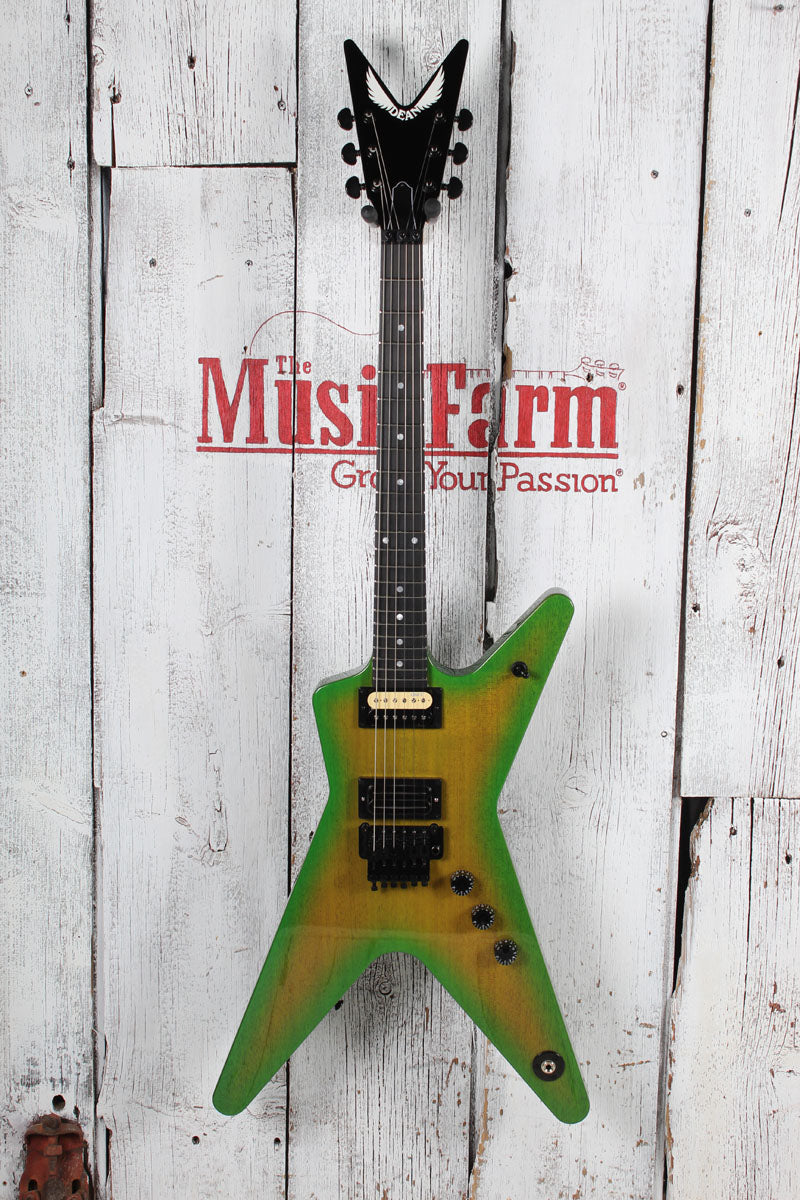 Dean USA ML Floyd Mahogany Slime Electric Guitar with Hardshell Case