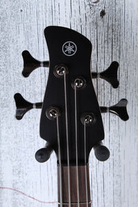 Yamaha TRBX504 4 String Electric Bass Guitar Active Electronics Trans Black