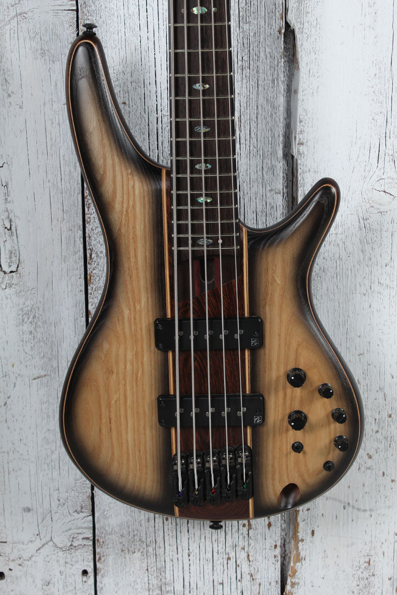Ibanez SR1345B Premium 5 String Electric Bass Guitar Dual Shadow Burst Flat