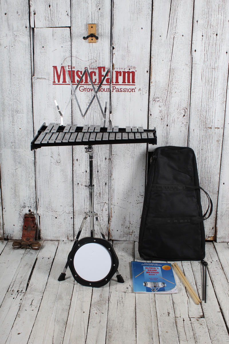 Student Bell Kit Xylophone Bell Kit with Practice Pad and Gig Bag Secondary image