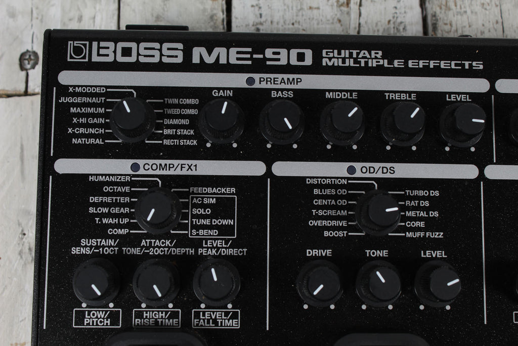 Boss ME-90 Multi Effects Electric Guitar Effects & Expression Pedal with Gig Bag