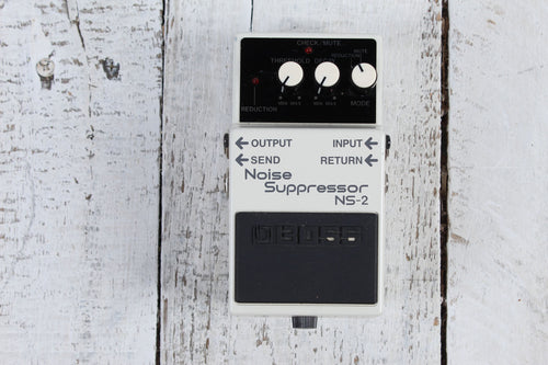 Boss NS-2 Noise Suppressor Pedal Electric Guitar Suppressor/Gate Effects Pedal