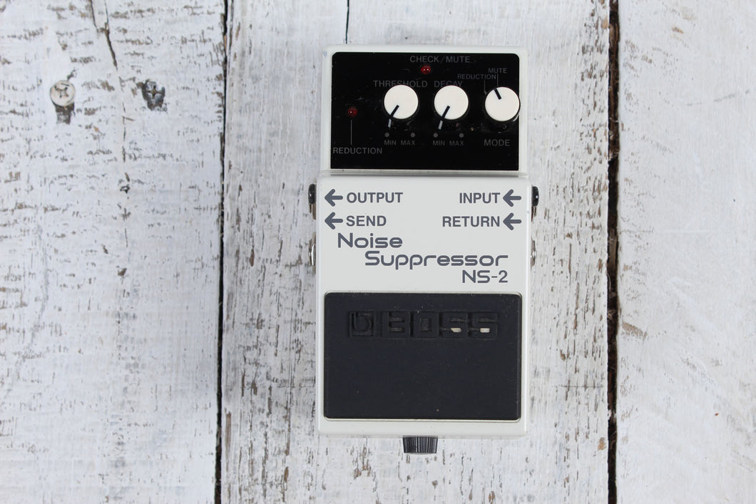 Boss NS-2 Noise Suppressor Pedal Electric Guitar Suppressor/Gate Effects Pedal