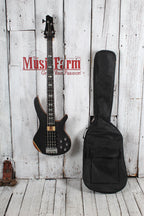 Bullfighter DB-4 Bass 4 String Electric Bass Guitar with Gig Bag