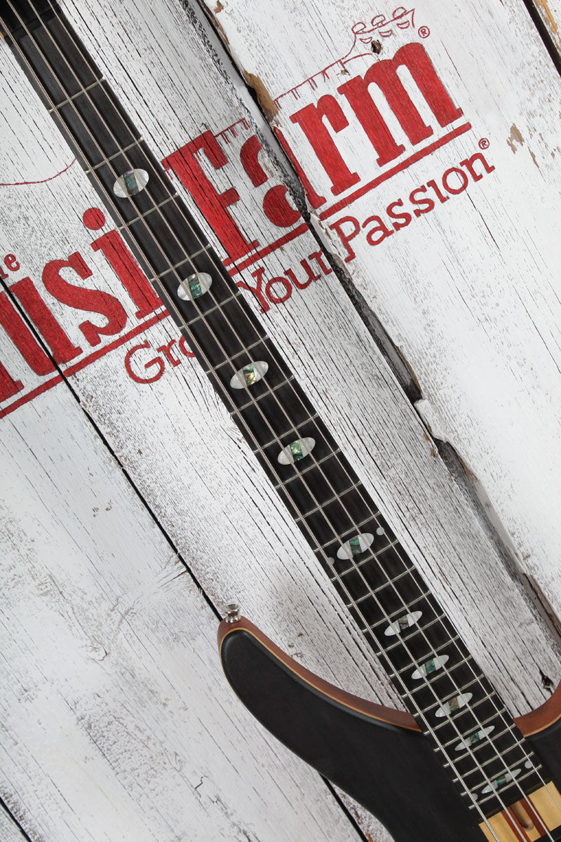 Bullfighter DB-4 Bass 4 String Electric Bass Guitar with Gig Bag