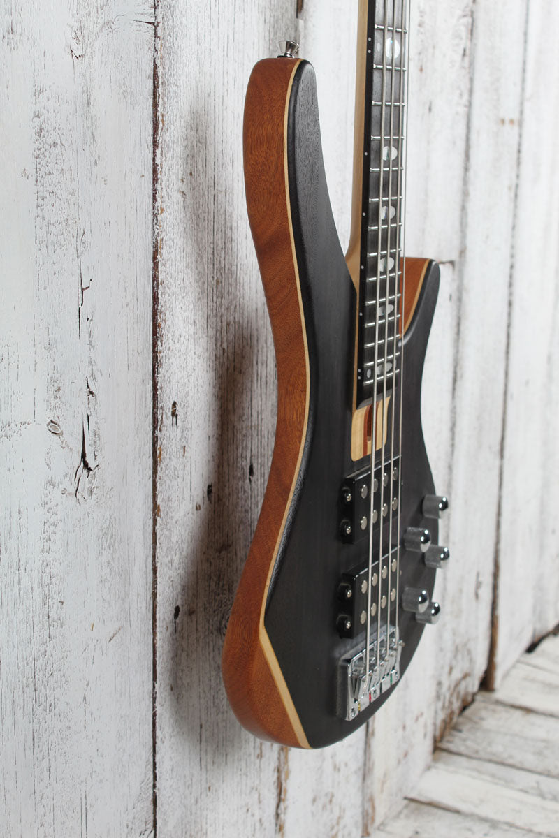 Bullfighter DB-4 Bass 4 String Electric Bass Guitar with Gig Bag