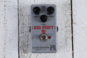 Electro-Harmonix Ram's Head Big Muff Pi Fuzz Pedal Electric Guitar Fuzz Effects Pedal