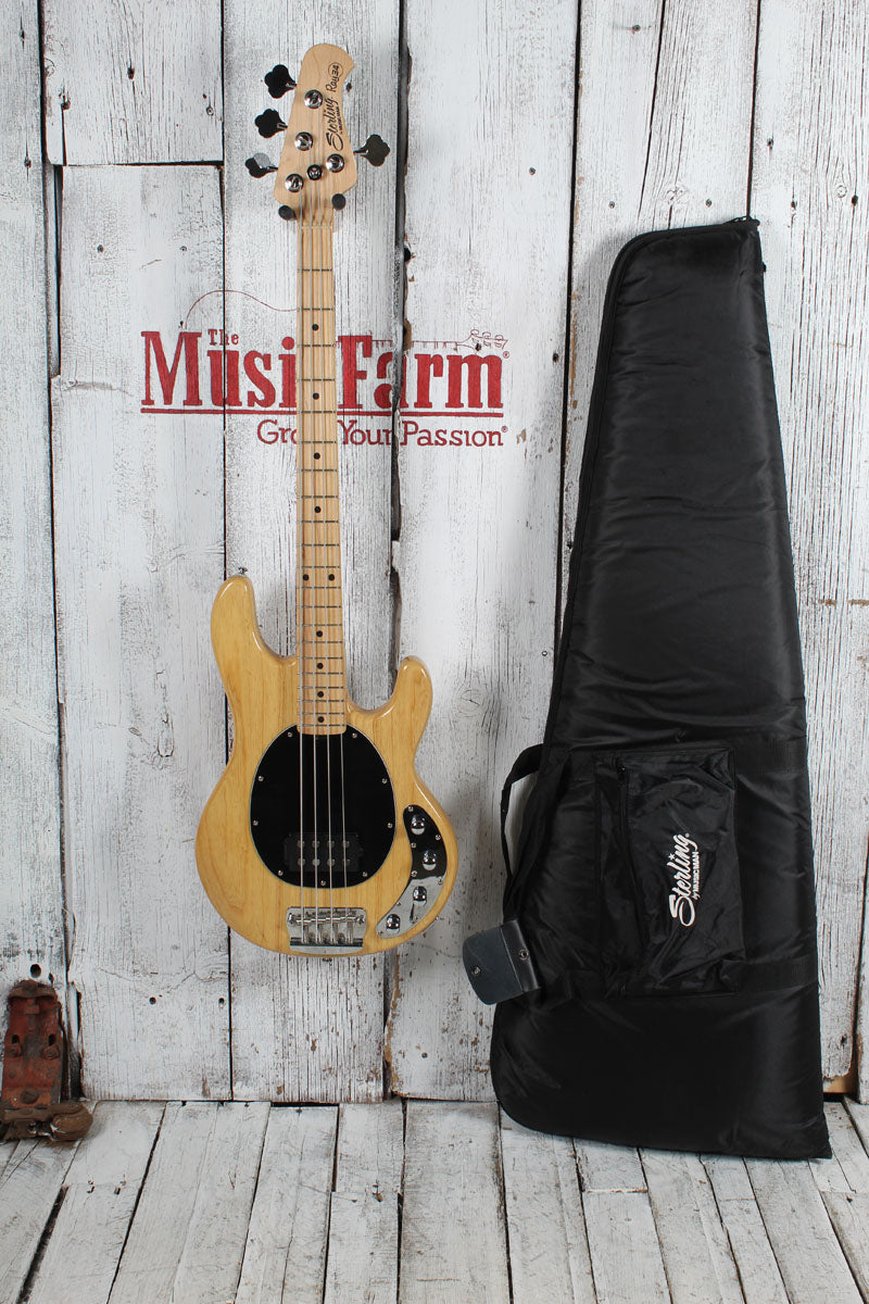 Sterling by Music Man StingRay Ray34 4 String Electric Bass Guitar with Gig Bag Secondary image