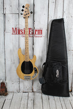 Sterling by Music Man StingRay Ray34 4 String Electric Bass Guitar with Gig Bag