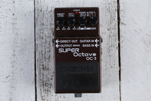 Load image into Gallery viewer, Boss OC-3 Super Octave Pedal Electric or Bass Guitar Octave Effects Pedal