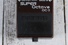 Load image into Gallery viewer, Boss OC-3 Super Octave Pedal Electric or Bass Guitar Octave Effects Pedal