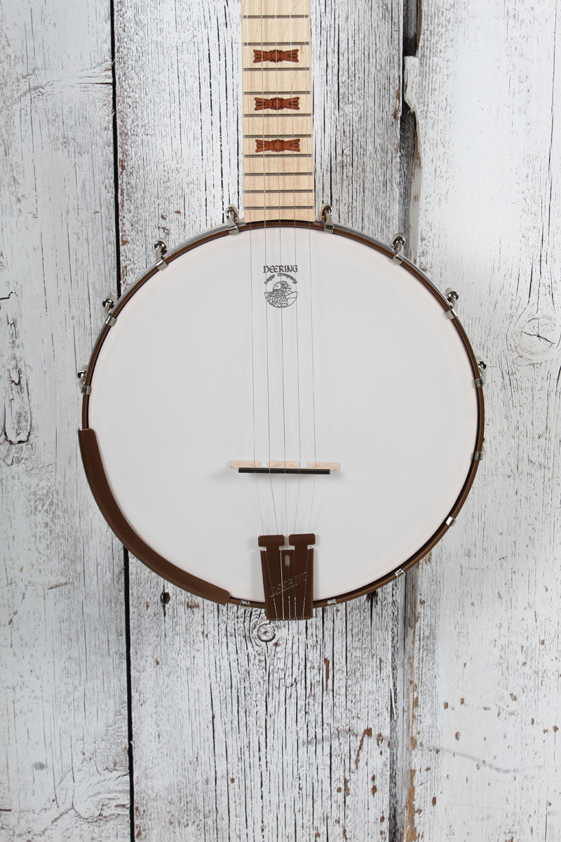Deering Goodtime 5 String Open Back Banjo 3 Ply Maple Rim w Warranty Made in USA