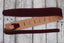 Henry Heller 2.5 Inch Burgandy Capri Suede Guitar Strap with Nubuck Backing