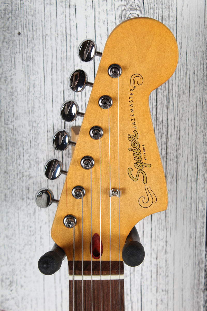 Fender Squier J Mascis Signature Jazzmaster Electric Guitar Vintage White Finish