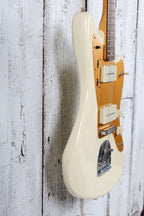 Fender Squier J Mascis Signature Jazzmaster Electric Guitar Vintage White Finish