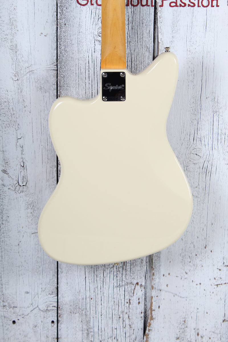 Fender Squier J Mascis Signature Jazzmaster Electric Guitar Vintage White Finish