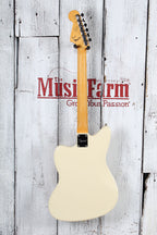 Fender Squier J Mascis Signature Jazzmaster Electric Guitar Vintage White Finish