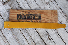 Load image into Gallery viewer, Henry Heller 2.5 Inch Honey Capri Suede Guitar Strap with Nubuck Backing