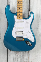 Fender Standard Stratocaster HSS Electric Guitar Aqua Marine Metallic Finish