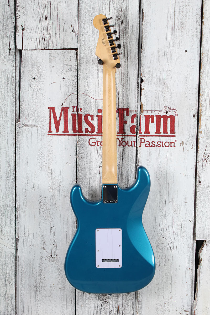 Fender Standard Stratocaster HSS Electric Guitar Aqua Marine Metallic Finish