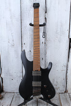 Load image into Gallery viewer, Ibanez QX52 Headless Solid Body Electric Guitar Black Flat Finish with Gig Bag