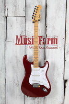 Fender Standard Stratocaster Solid Body Electric Guitar Candy Cola Finish
