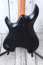 Load image into Gallery viewer, Ibanez QX52 Headless Solid Body Electric Guitar Black Flat Finish with Gig Bag