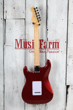 Fender Standard Stratocaster Solid Body Electric Guitar Candy Cola Finish