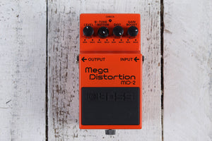 Boss MD-2 Mega Distortion Pedal Electric Guitar Distortion Effects Pedal