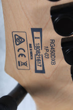 Load image into Gallery viewer, Ibanez RG450DXB Solid Body Electric Guitar White Finish with Gig Bag