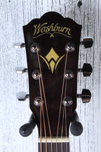 Washburn Woodline Series O12SE Orchestra Body Acoustic Electric Guitar Natural