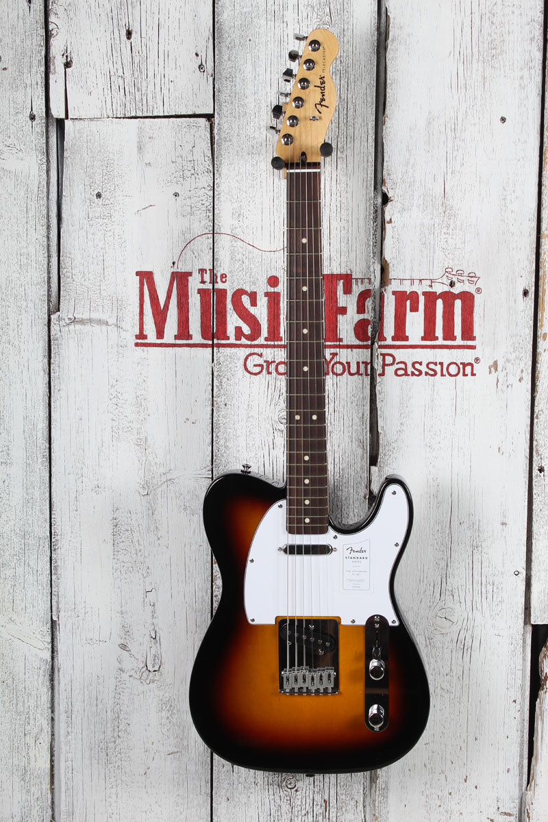 Fender Standard Telecaster Solid Body Electric Guitar 3-Color Sunburst Finish Secondary image