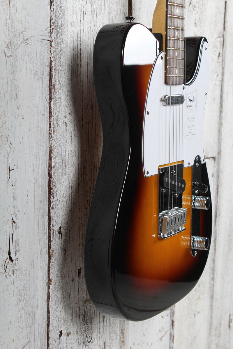 Fender Standard Telecaster Solid Body Electric Guitar 3-Color Sunburst Finish
