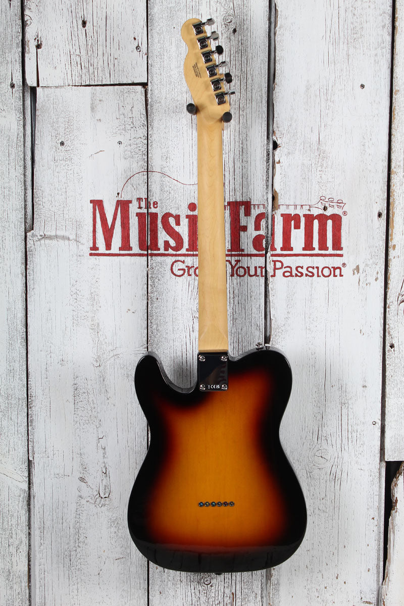 Fender Standard Telecaster Solid Body Electric Guitar 3-Color Sunburst Finish