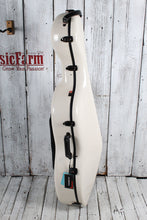 Load image into Gallery viewer, Crossrock CRF2020CEFMW Fiberglass Cello Case w Wheels Fits 4/4 Full Size Cellos