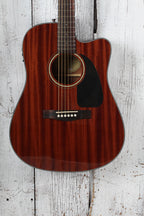 Fender 2016 CD-60CE All Mahogany Acoustic Electric Guitar with Hardshell Case