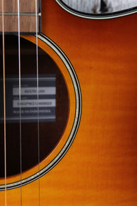 Ibanez AEG70 Acoustic Electric Guitar Flame Maple Top Vintage Violin High Gloss