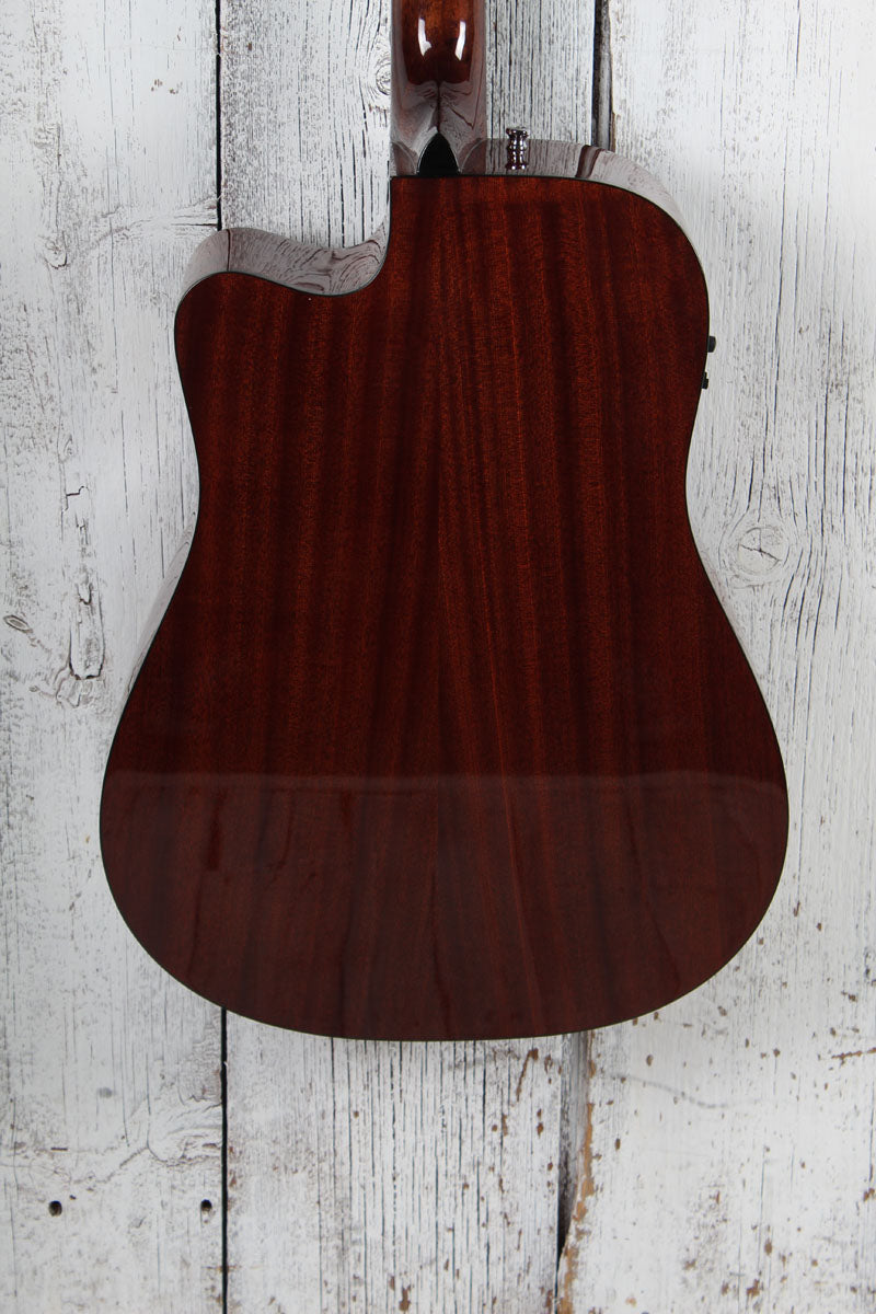 Fender 2016 CD-60CE All Mahogany Acoustic Electric Guitar with Hardshell Case