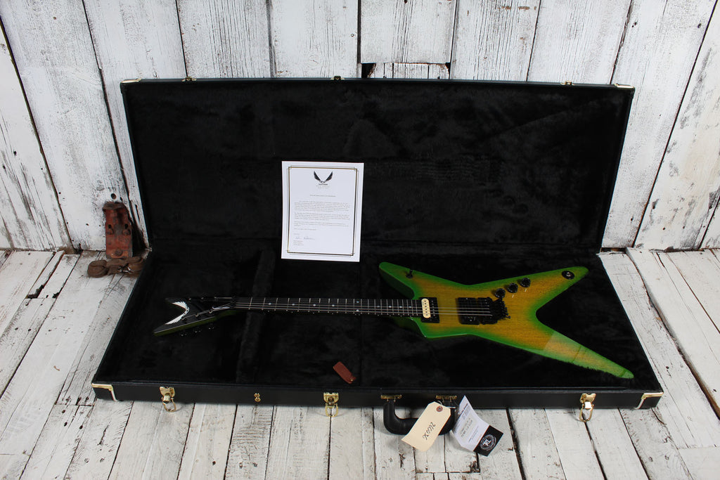Dean USA ML Floyd Mahogany Slime Electric Guitar with Hardshell Case