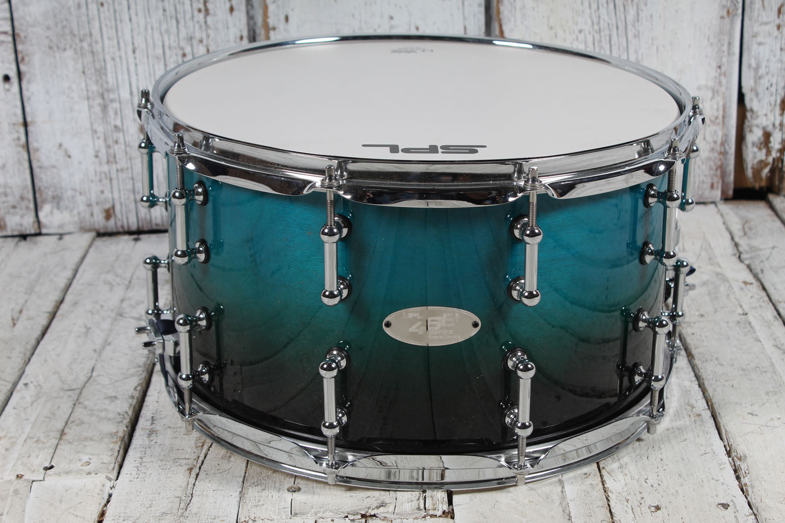 Sound Percussion Labs 468 Series Snare Drum 14x8 Snare Drum Turquoise Blue Fade Main image