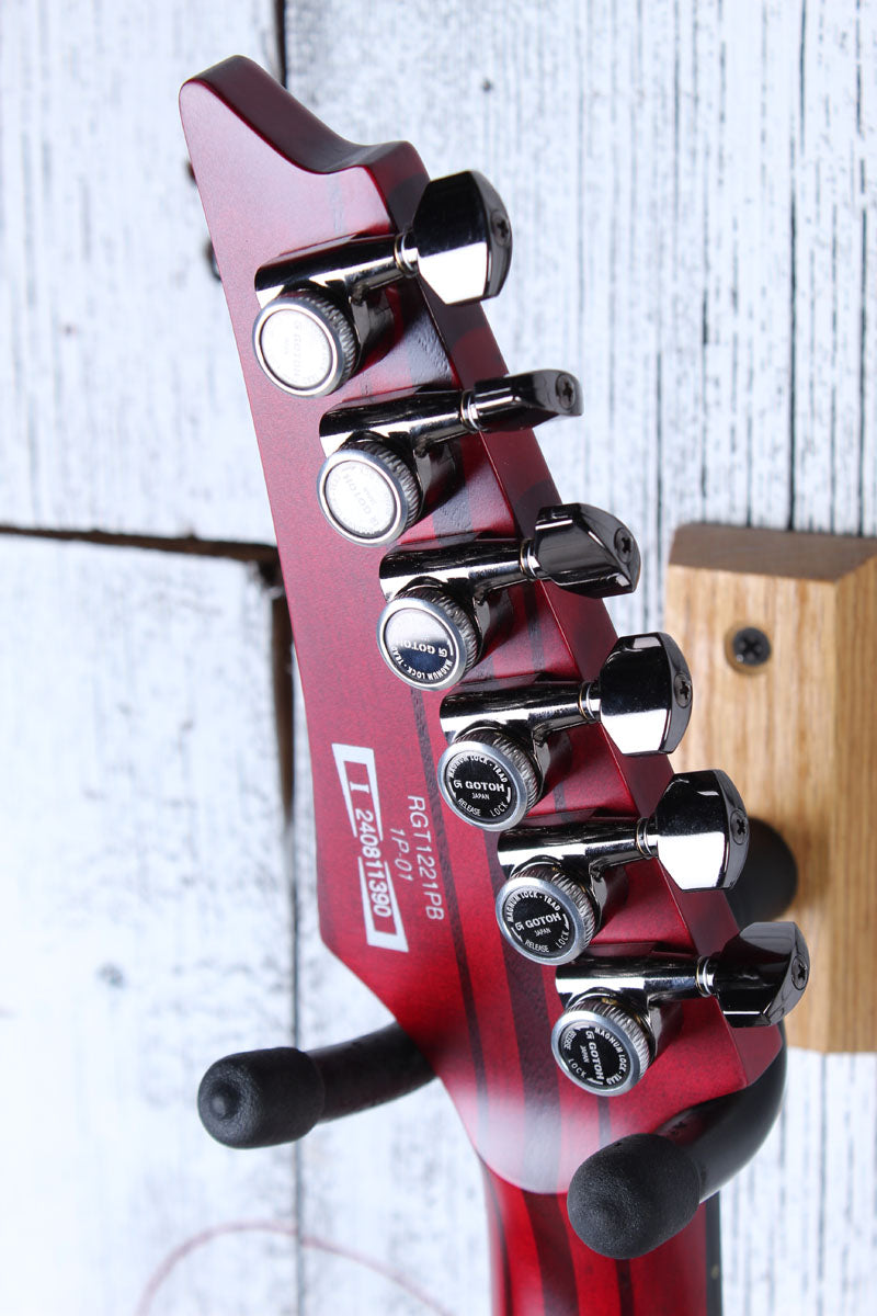 Ibanez RGT1221PB Electric Guitar Stained Wine Red Low Gloss with Gig Bag