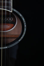 Load image into Gallery viewer, Yamaha APX Series APX600 Thinline Cutaway Acoustic Electric Guitar Black Finish