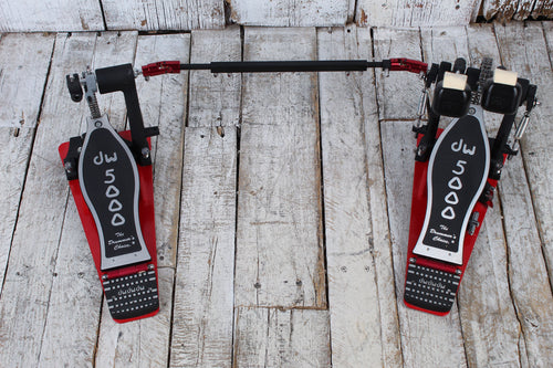 DW 5000 Series DWCP5002AD4 Bass Drum Pedal Double Bass Drum Pedal with Case