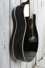 Load image into Gallery viewer, Yamaha APX Series APX600 Thinline Cutaway Acoustic Electric Guitar Black Finish