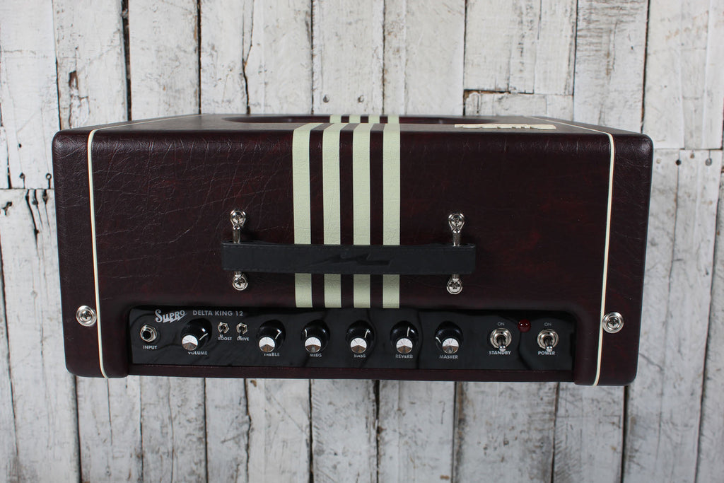Supro Delta King 12 Electric Guitar Amplifier 15 Watt 1x12 Combo Amp with Cover