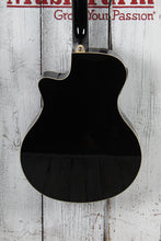 Load image into Gallery viewer, Yamaha APX Series APX600 Thinline Cutaway Acoustic Electric Guitar Black Finish