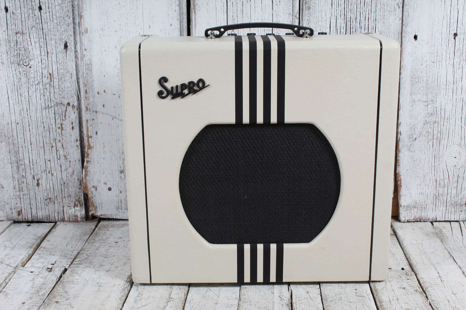 Supro Delta King 12 Electric Guitar Amplifier 15 Watt 1x12 Combo Amp with Cover