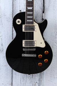 Epiphone 2011 Les Paul Standard Electric Guitar Ebony Finish with Gig Bag