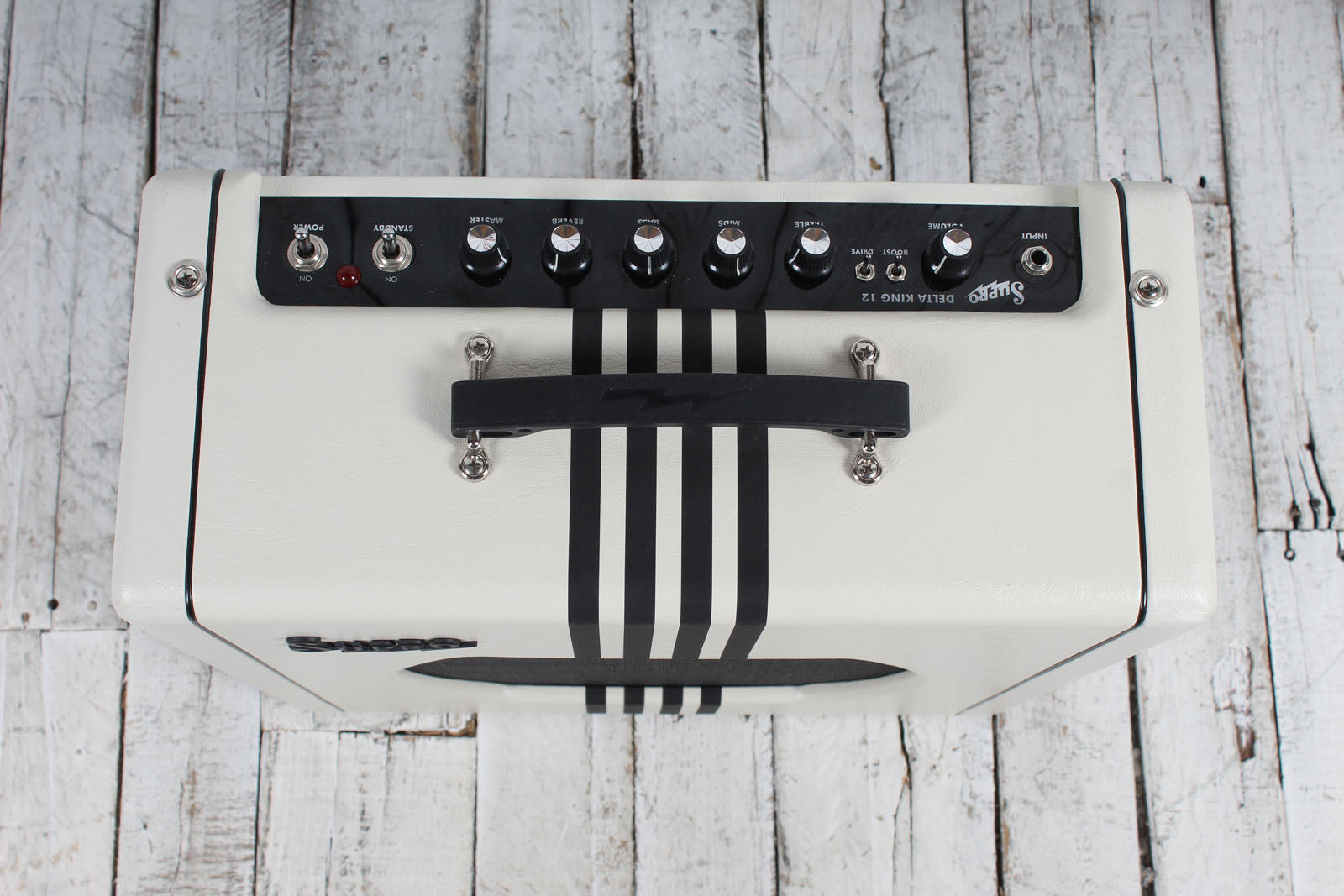 Supro Delta King 12 Electric Guitar Amplifier 15 Watt 1x12 Combo Amp with Cover