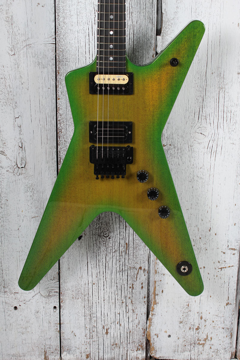 Dean USA ML Floyd Mahogany Slime Electric Guitar with Hardshell Case